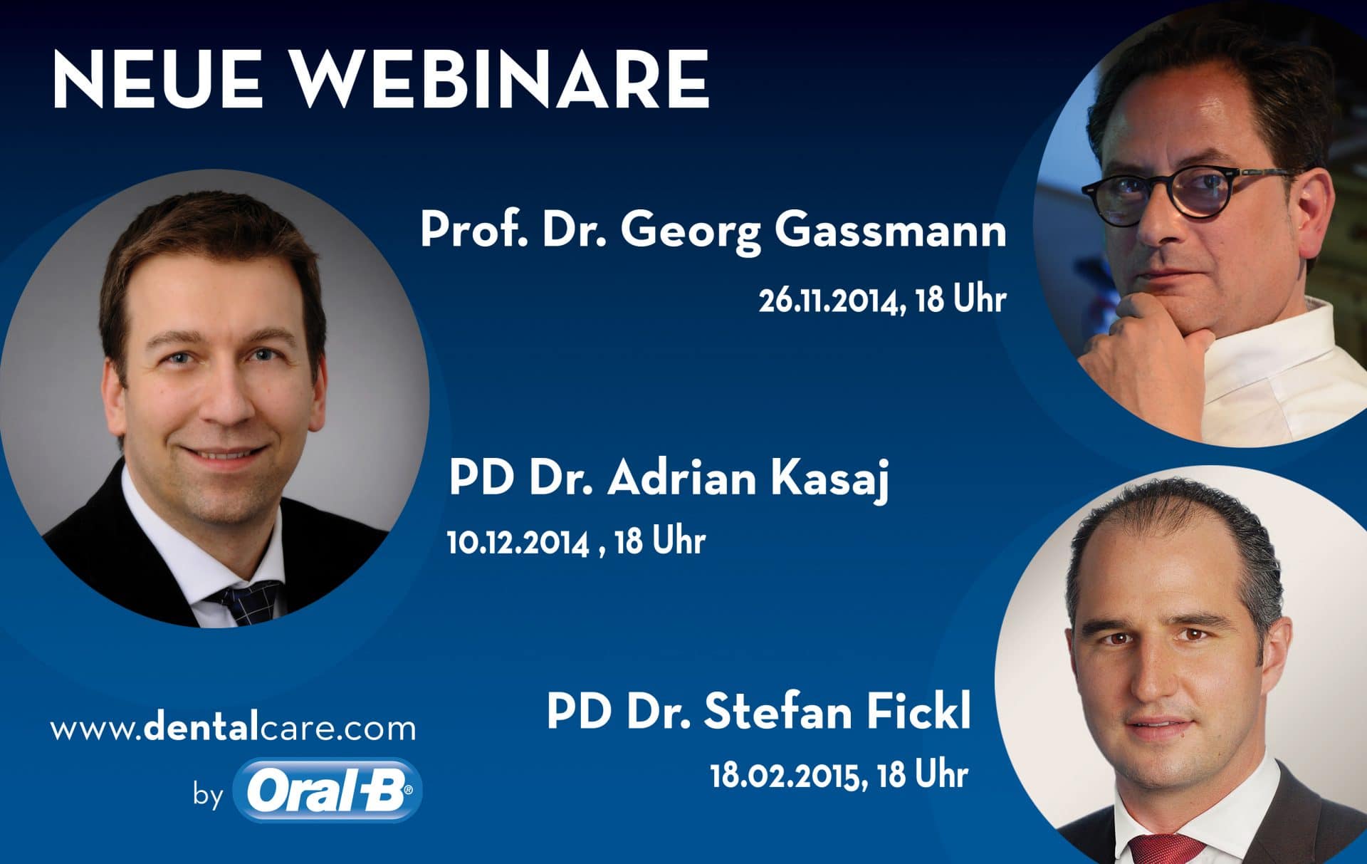 Drei Neue Oral-B Webinare Ab November - DENTAL Team Online